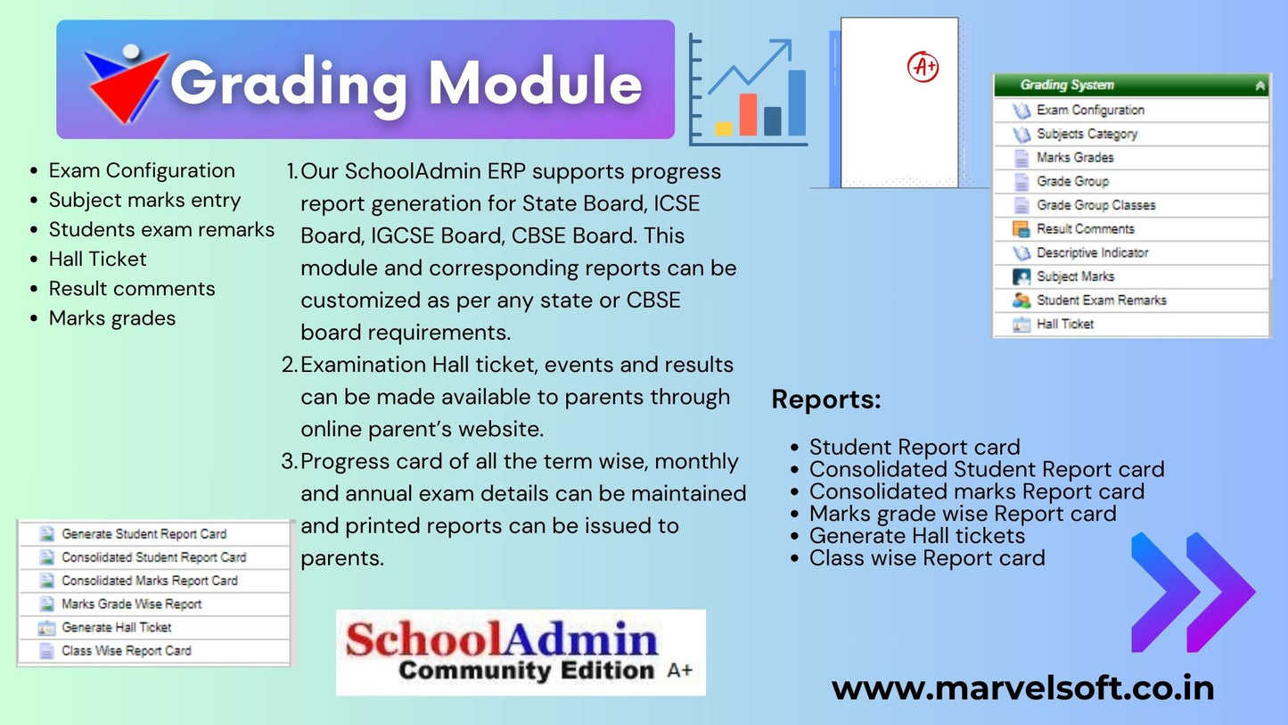 SchoolAdminCE - School Software Premium Complete ERP - Release Year 2025