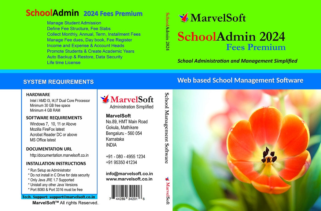 Fees Collection Software SchoolAdminCE Fees Premium